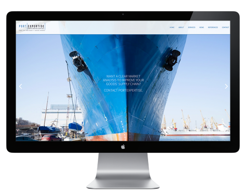 portexpertise Portexpertise website laten maken